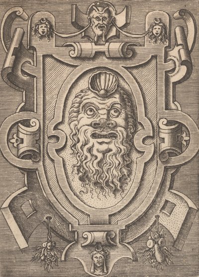 Különféle és szeszélyes találmányok plakettek és egyéb dísztárgyak Kartuszok és egyéb dísztárgyak o ..., 1773. alkotó: Unbekannt