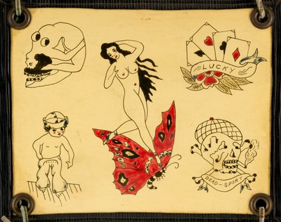 Tattoo Flash, XX. század. alkotó: Unbekannt