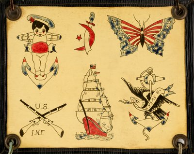 Tattoo Flash, XX. század. alkotó: Unbekannt