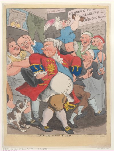 Taylor Lordot fordult, 1812, 1812. alkotó: Unbekannt