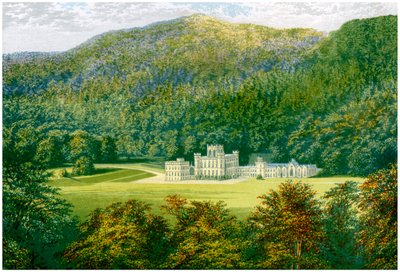 Taymouth kastély, Perthshire, Skócia, Breadalbane gróf otthona, 1880 alkotó: Unbekannt