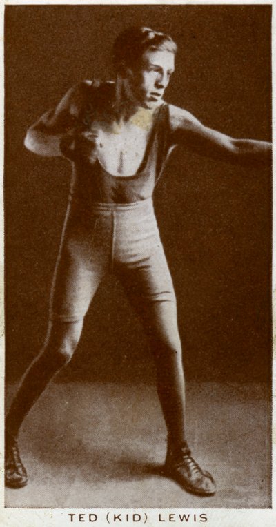 Ted Kid Lewis, brit ökölvívó, 1938 alkotó: Unbekannt