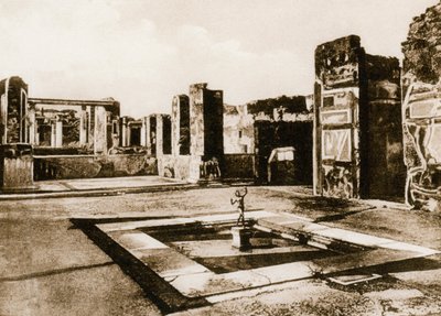 Apollo temploma, Pompei, Olaszország, 1900-as évek alkotó: Unbekannt