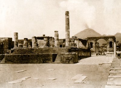 Jupiter temploma, Pompei, Olaszország, 1900-as évek alkotó: Unbekannt