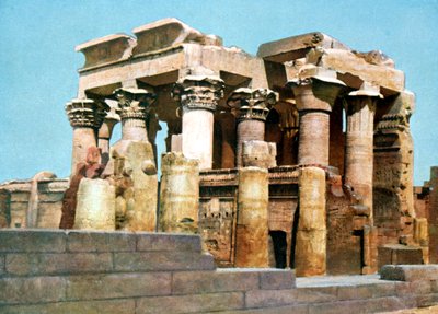 Kom Ombo temploma, Egyiptom, XX. század alkotó: Unbekannt