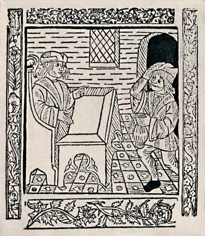 Bérlő bérleti díjat fizet, 1523, 1903 alkotó: Unbekannt