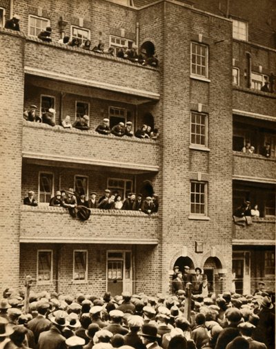 Bérlők sztrájkja, Peckham, Délkelet-London, 1931, 1933. alkotó: Unbekannt