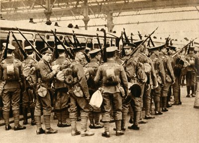 Területek a nyári táborból – Waterloo-i terrierek, 1914-1918, 1933. alkotó: Unbekannt