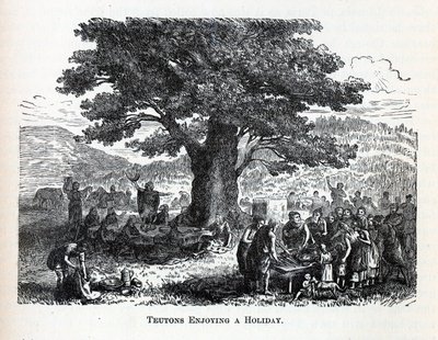 Teutonok nyaralnak, 1882 alkotó: Unbekannt