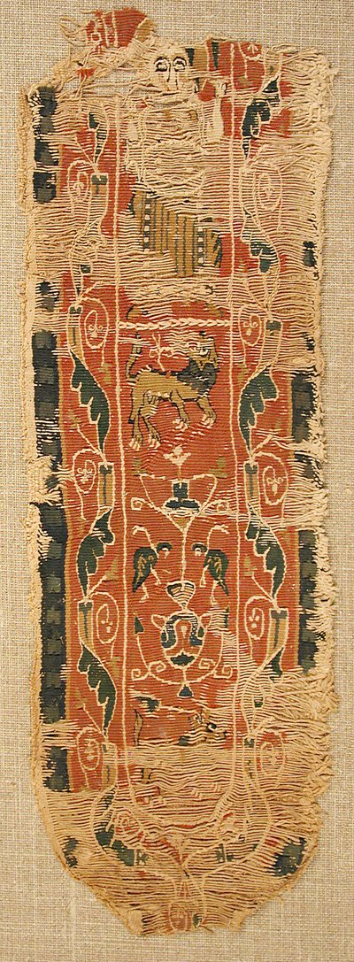 Textiltöredék, bizánci, 8-9. század. alkotó: Unbekannt