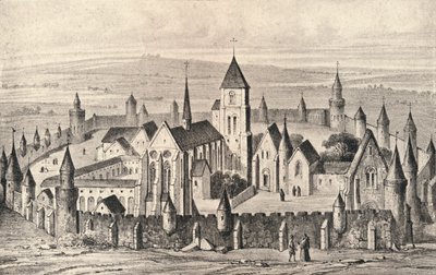 A St Martin-des-Champs apátság, 1915 alkotó: Unbekannt