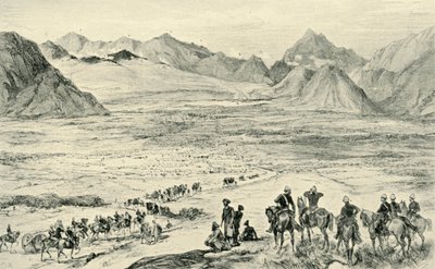 Akció a Charasia feletti magaslatokon, 1879. október 6., 1901. alkotó: Unbekannt