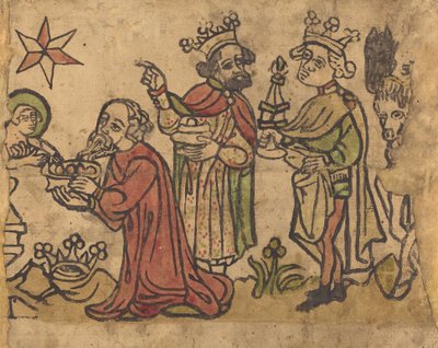A mágusok imádása c. 14001430. alkotó: Unbekannt