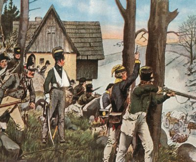 Az alpesi háború Kladsko megyében, 1807, 1936. alkotó: Unbekannt