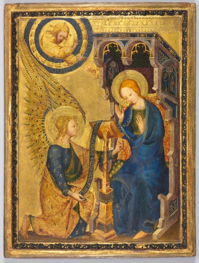Angyali üdvözlet, 1380-as évek. alkotó: Unbekannt