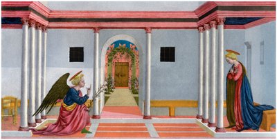 Az Angyali üdvözlet, c1445, 1958 alkotó: Unbekannt