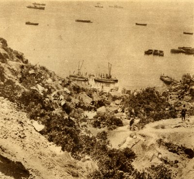 Az Anzac kolónia Gallipoliban, Gaba Tepe alkotó: Unbekannt