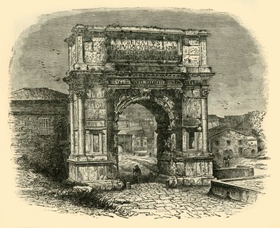 Titus diadalíve, Róma, 1890. alkotó: Unbekannt