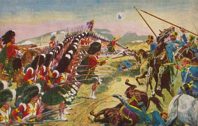 Az Argyll & Sutherland Highlanders. A vékony vörös vonal Balaclavánál, 1854, 1939 alkotó: Unbekannt
