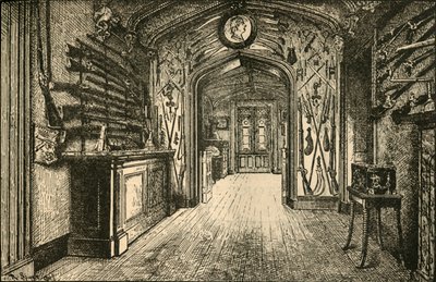 A fegyvertár Abbotsfordban, 1882. alkotó: Unbekannt