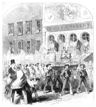 The Atlantic Telegraph Cable, Parade, 1858 alkotó: Unbekannt