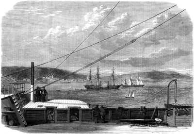 Az Atlanti-óceáni távíró-expedíció, Content Bay, Új-Fundland, 1866 alkotó: Unbekannt