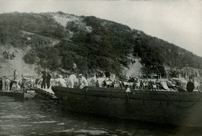 Az ausztrál leszállóhely Gaba-Tepe-ben, 1919. alkotó: Unbekannt