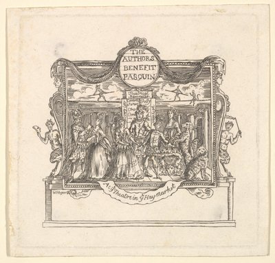 A szerzők előnye: Pasquin, 1736. alkotó: Unbekannt