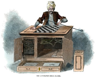 Az automata sakkozó, 1845 alkotó: Unbekannt