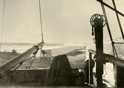 A Barrier Edge leszakadva négy mérföldre Hut Pointtól délre, c1908, 1909 alkotó: Unbekannt