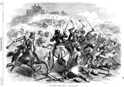 A bannockburni csata, 1314. június 24 alkotó: Unbekannt