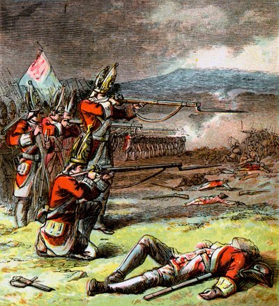 A cullodeni csata, 1746, 1850-es évek alkotó: Unbekannt