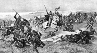 A hastingsi csata, 1066. október 14., 1910 alkotó: Unbekannt