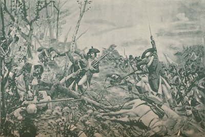 Jemmapes-i csata, Mons közelében, Belgium, 1792. november 6., 1896. alkotó: Unbekannt