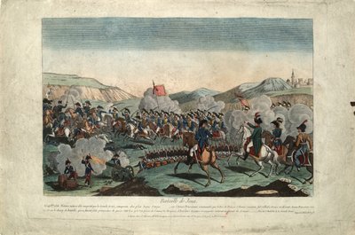 A jénai csata, 1806 körül alkotó: Unbekannt