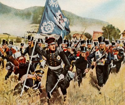 A kulmi és nollendorfi csata, 1813. augusztus 29. és 30., 1936. alkotó: Unbekannt