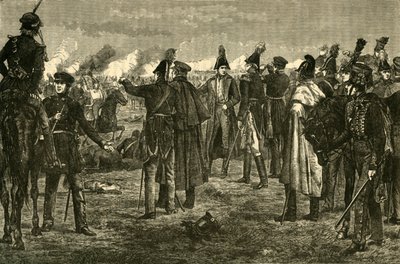 Lipcsei csata, 1813, 1890. alkotó: Unbekannt