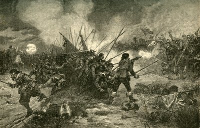 A marston-moori csata, 1644. július 2., 1890. alkotó: Unbekannt