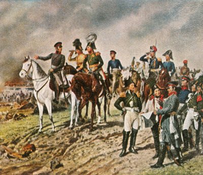 A nemzetek csatája, Lipcse, 1813. október 16-19., 1936. alkotó: Unbekannt