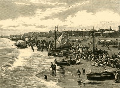 The Beach, Yarmouth, 1898. alkotó: Unbekannt