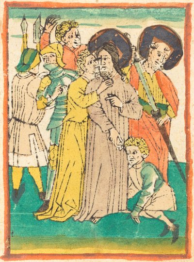 Krisztus árulása c. 14601465. alkotó: Unbekannt