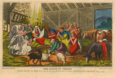 Krisztus születése. alkotó: Unbekannt