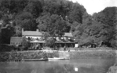 The Black Rabbit Hotel, Arundel, West Sussex, 1900-1920 alkotó: Unbekannt