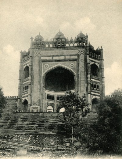 A Bolund-kapu, Fatehpur Sikri. Agra. alkotó: Unbekannt