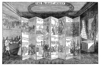 A brabanti képernyő, 1721 alkotó: Unbekannt
