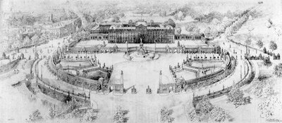 A következő Buckingham-palota, 1910 alkotó: Unbekannt