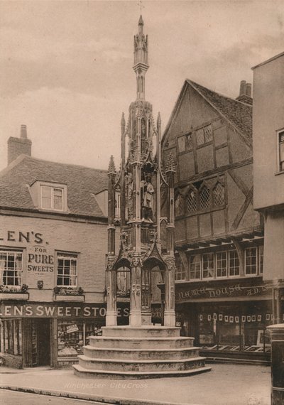 The Buttercross, Winchester, Hampshire, XX. század eleje alkotó: Unbekannt