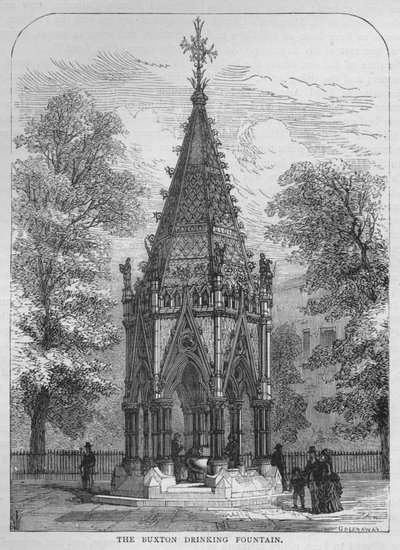 The Buxton Drinking Fountain, Westminster, London, 1870 1878 alkotó: Unbekannt