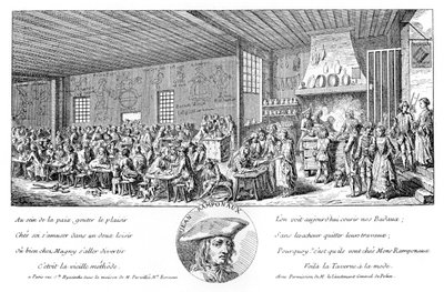 A ramponneau-i kabaré, 1885 alkotó: Unbekannt