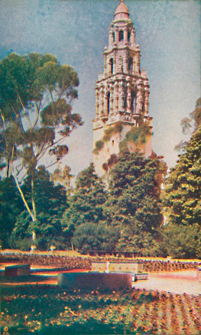 A California Tower, 1935 alkotó: Unbekannt